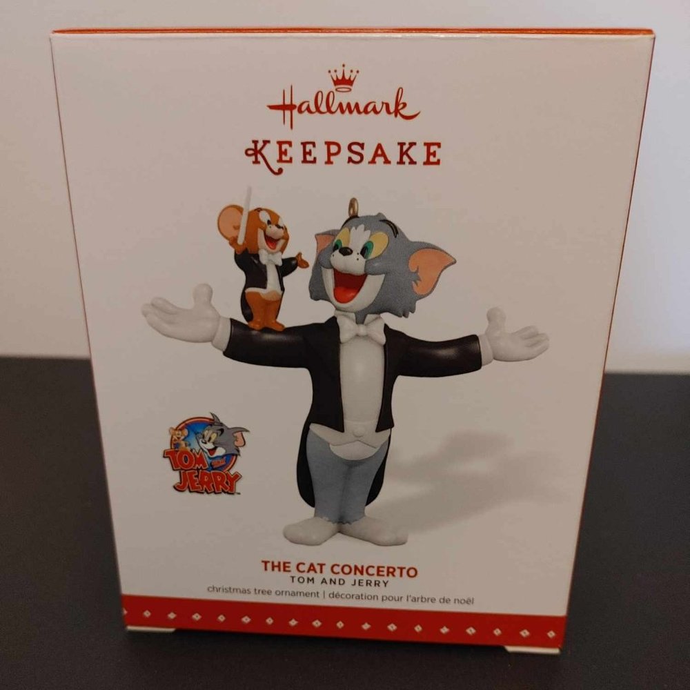 2015 Hallmark Keepsake Ornament Tom and Jerry The Cat Concerto - NIB